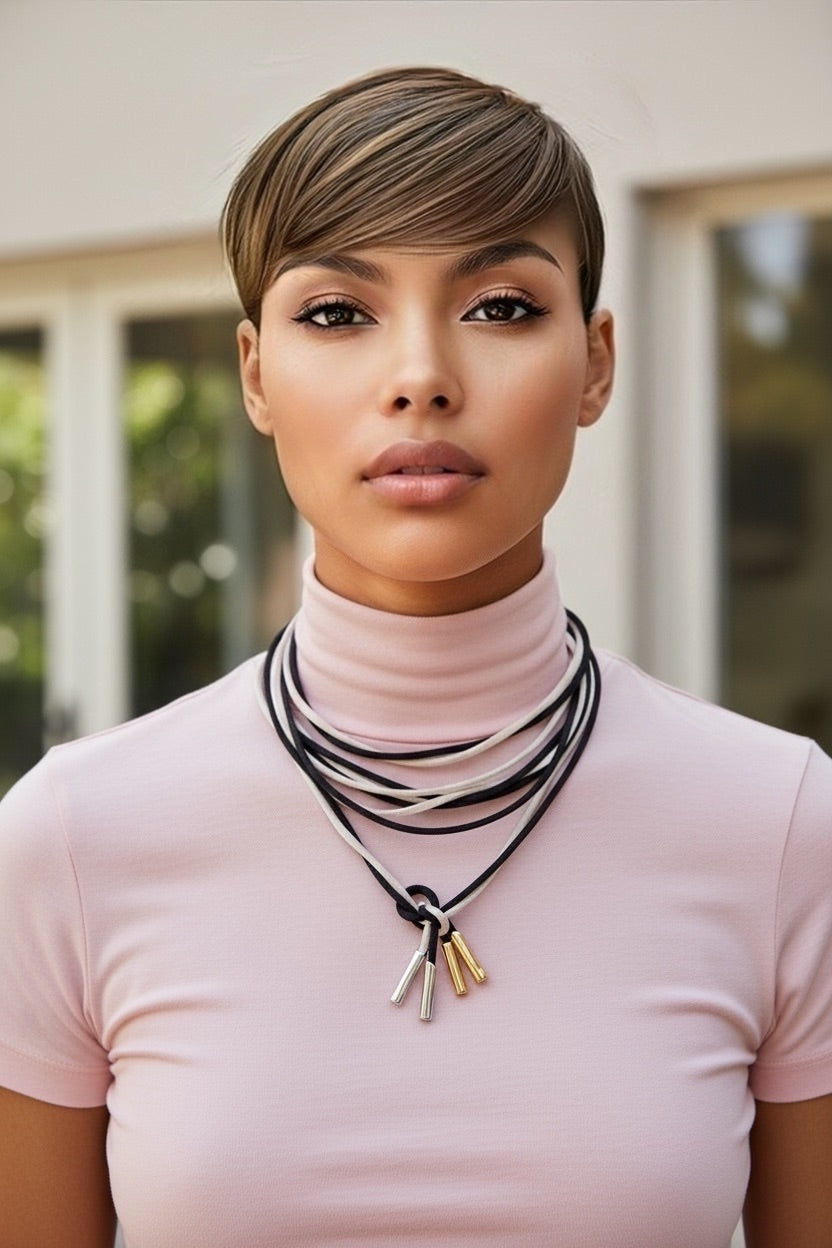 Collar lazo largo 12 colores