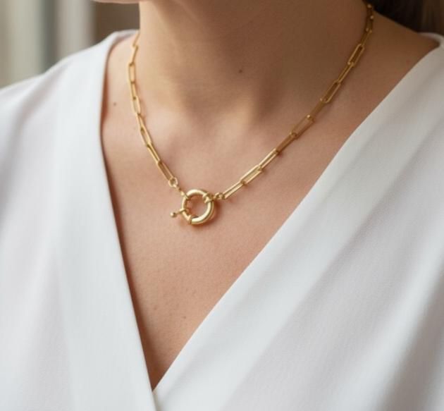 Gargantilla Jasseron oro