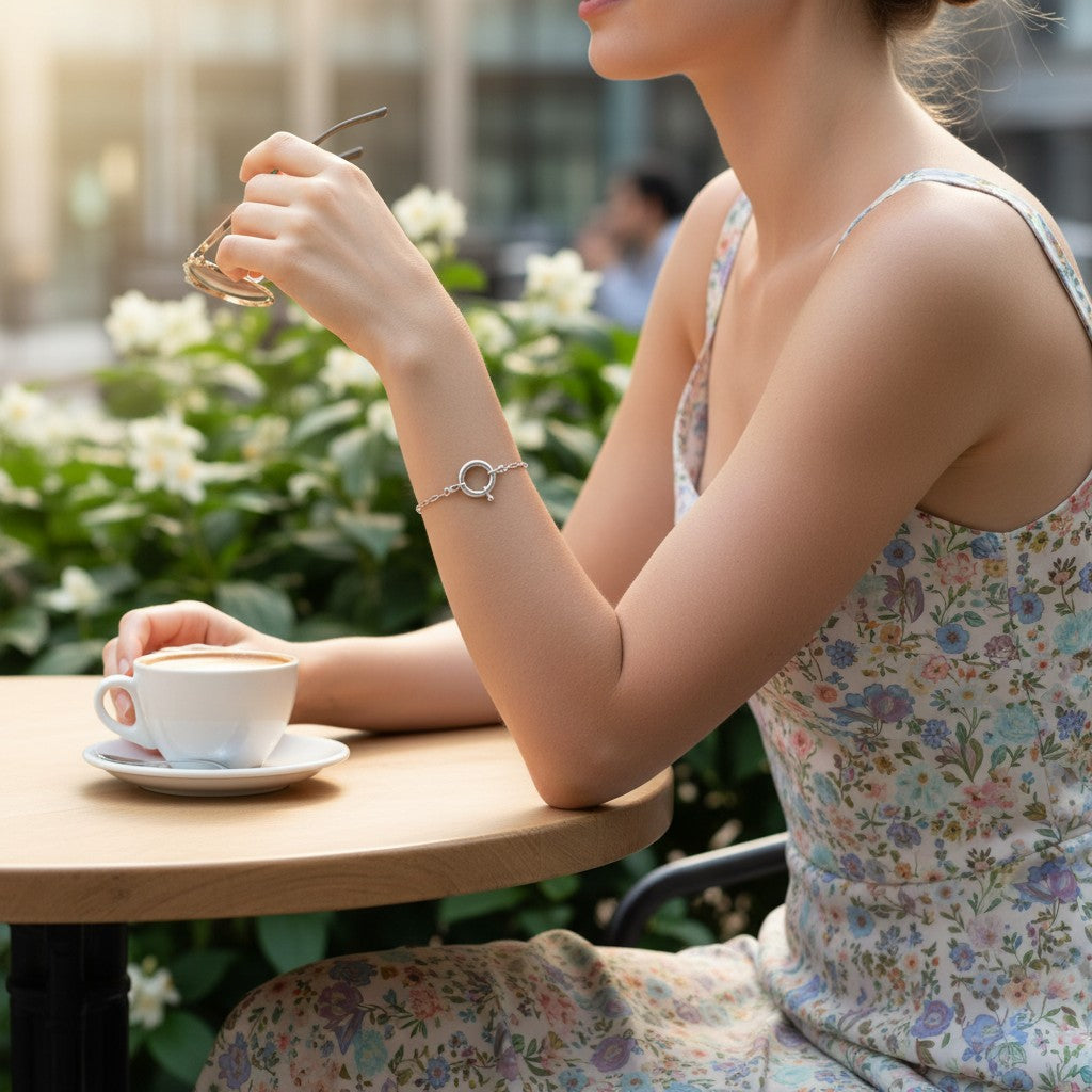 Pulsera Marina de Seda