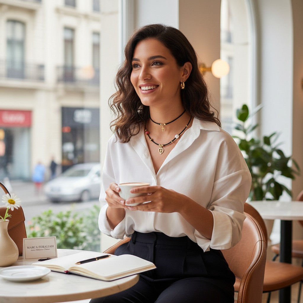 Sagrado corazón de Jesús en oro  y granate (plata 925 verificada chapada oro 18kt 0,5m)