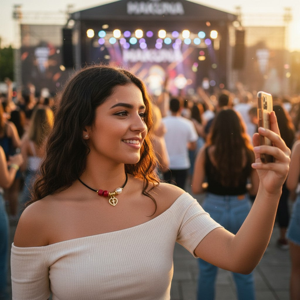 Sagrado corazón de Jesús en oro  y granate (plata 925 verificada chapada oro 18kt 0,5m)