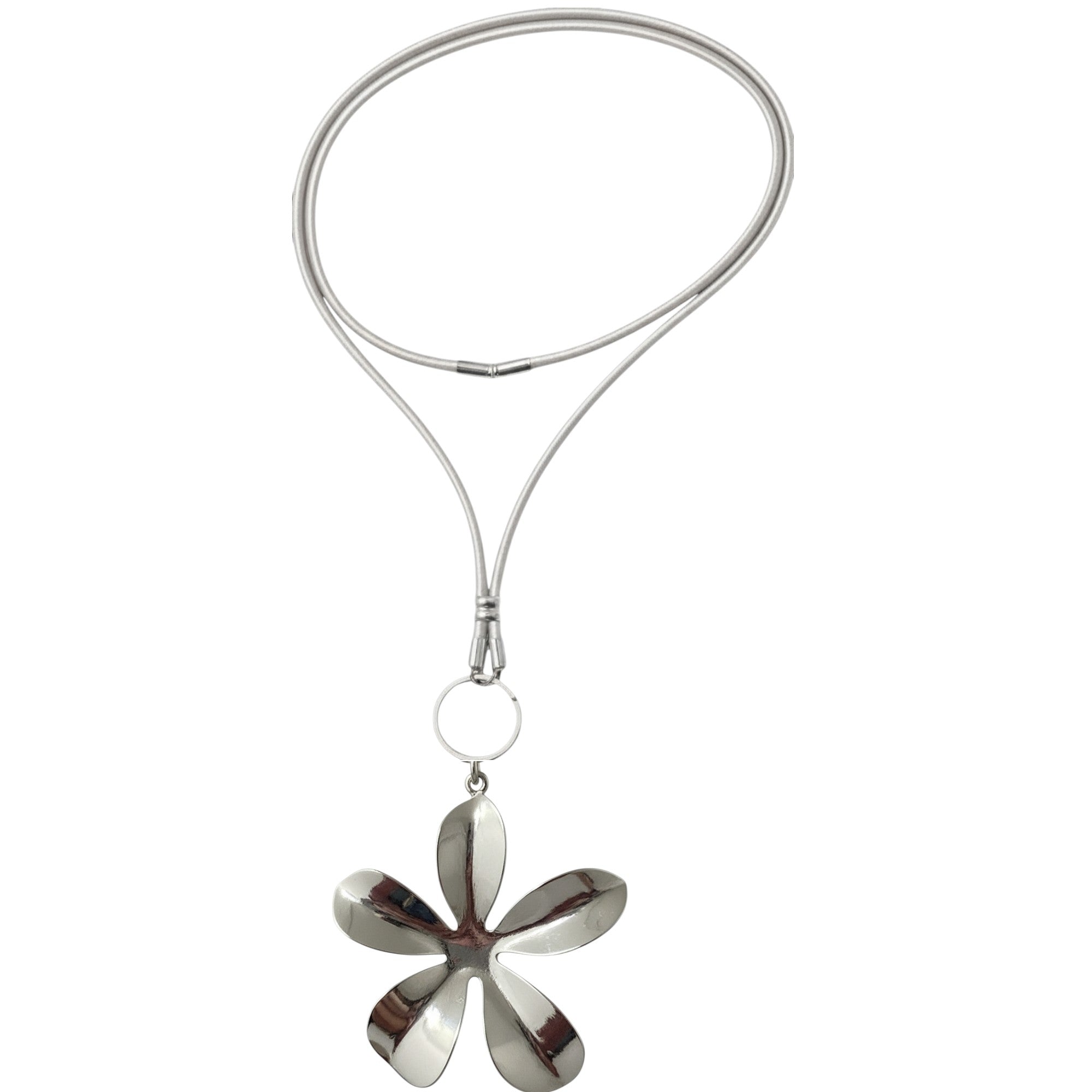 Flor hawaiana con cordón ajustable en todas las alturas