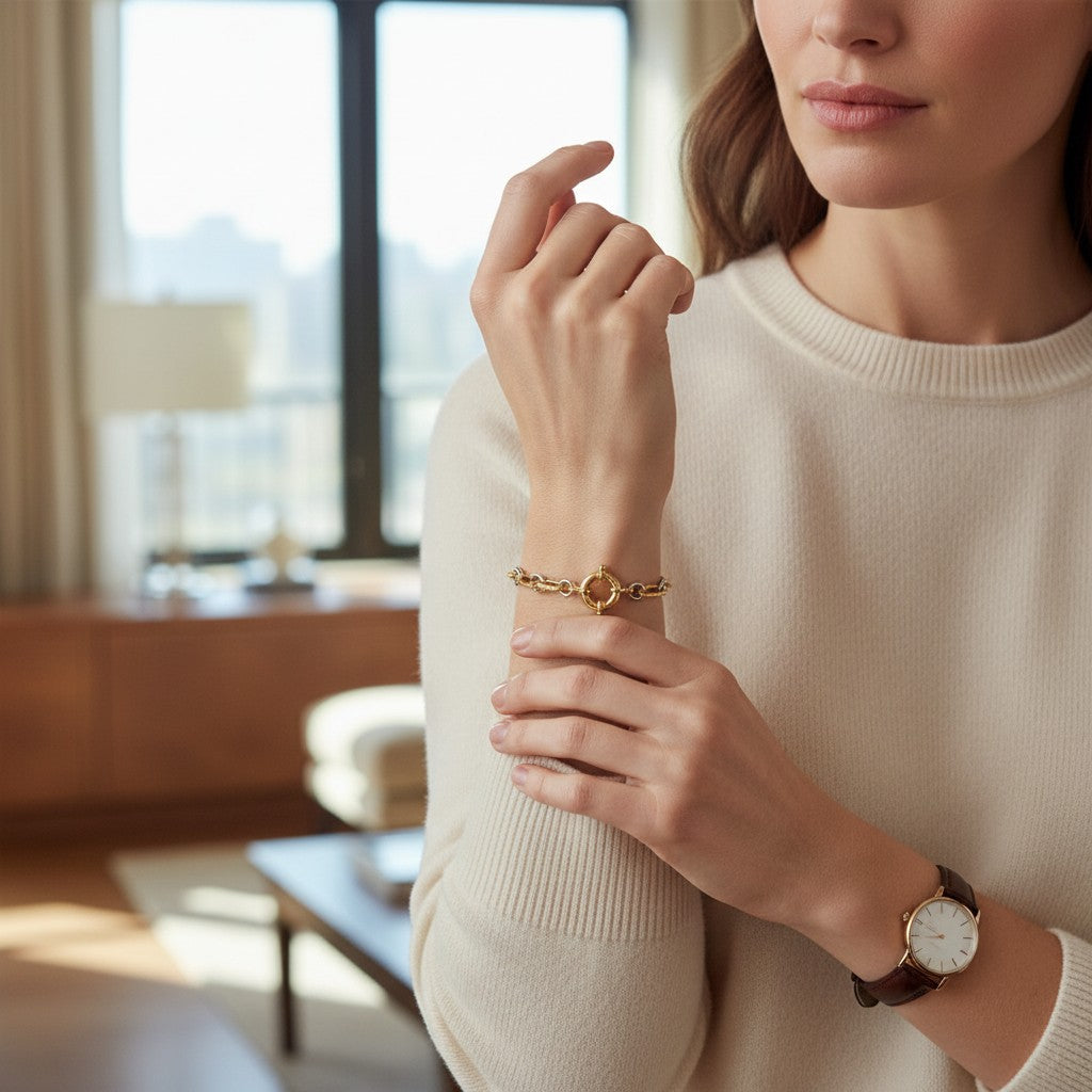 pulsera amarrados con cierre marinero