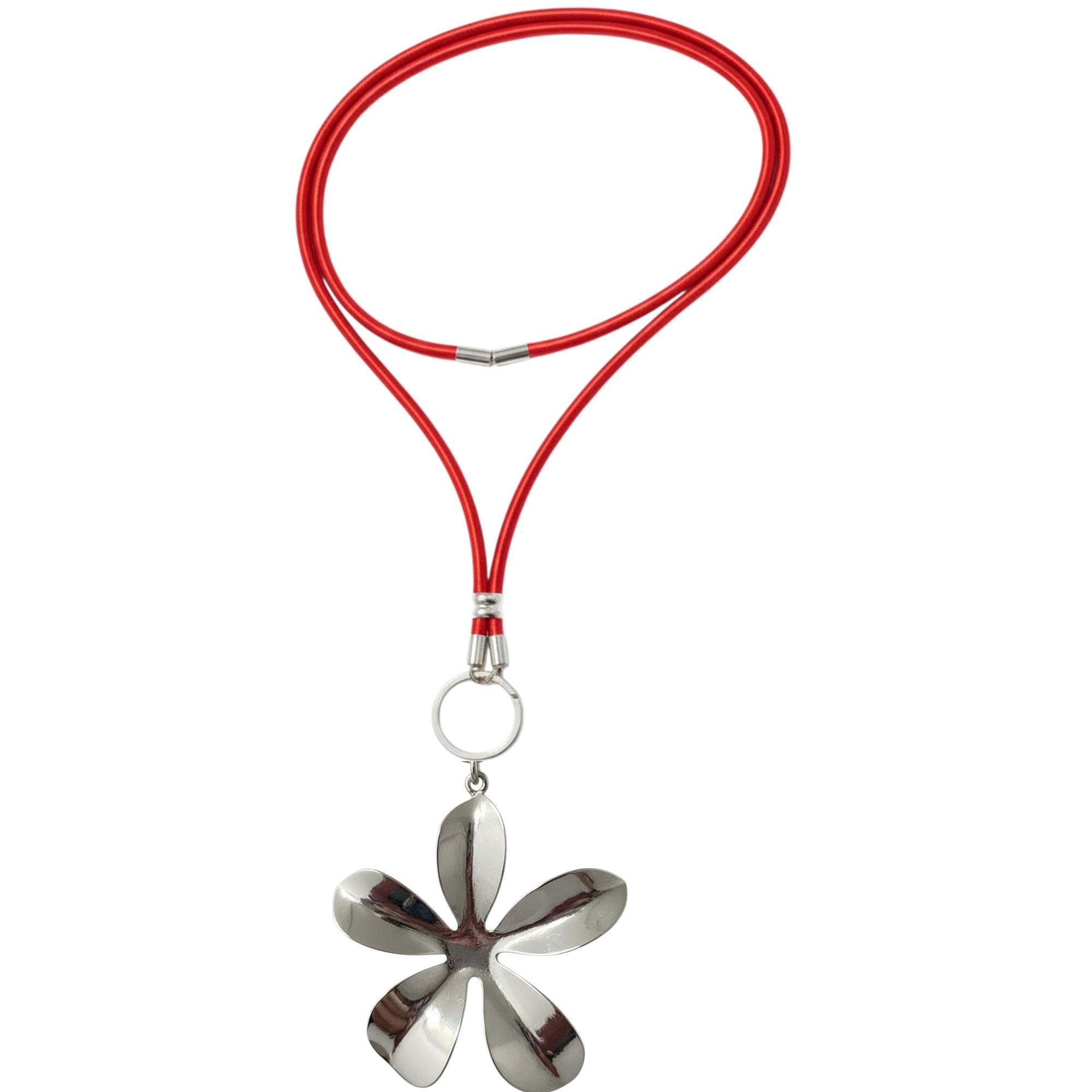 Flor hawaiana con cordón ajustable en todas las alturas